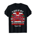 Christmas Gaming Controller Graphic T-Shirt - 100% Cotton, Crew Neck, Casual Fit, All-Season Knit Fabric, Slight Stretch,...