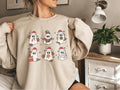 Christmas Ghost Sweatshirt, Ghost Christmas Shirt, Retro Ghost Shirt, Retro Christmas Sweater, Cute Ghost Christmas Gift,...