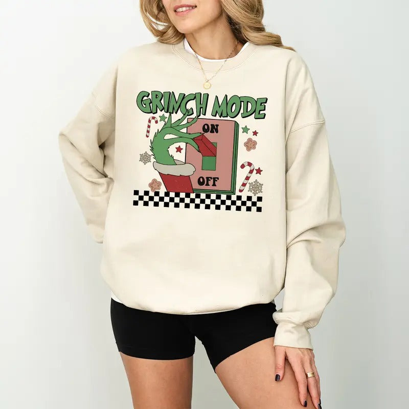 Grinch Mode Funny Grinch Grinch All T-Shirts, Hoodie, Sweatshirt
