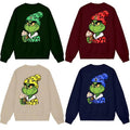 Christmas Grynh x Hogwat House Sweatshirts, Hogwart sweatshirt, Gryffijdor Slytherin Hufflepuff Ravenlaw Sweatshirt,Full...