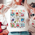 Christmas Inside Out Today I Feel Shirt, Inside Out Shirt, Mental Health Shirt, Emotion Team Tee, Family Vacation...