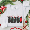 Christmas Labrador Retriever Sweatshirt, Black Lab Dog Shirt, Christmas Labrador Sweater, Dog Lover Gift, Lab Mom...