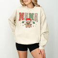 Mama T Retro Gingerbread Mama Claus Merry Mama Tree Cake Mama Mini Candy Cane T-Shirts, Hoodie, Sweatshirt