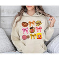 Christmas Mexican Food Coquette Shirt, Pan Dulce, Spanish Christmas Hoodie, Merry Christmas,For Christmas, Latino Xmas...