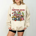 Christmas Movies Sweatshirt, Christmas Movie Characters Shirt, Xmas Movie Character Tee, Christmas Family Party Tee Hoodie