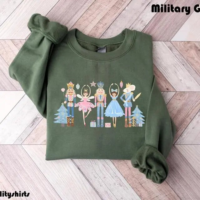 Christmas Nut Cracker Sweater, Nut Cracking Christmas Story Sweatshirt T-Shirts, Hoodie | GrindPrints.com