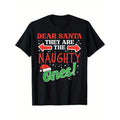 Christmas Print Crew Neck T-Shirt