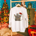Christmas Racoon Lights Shirt, Christmas Cute Animal T-Shirt, Christmas Racoon Tee, Racoon Lighting Shirt, Funny Holiday...