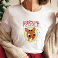 Christmas Rudolph Cute Shirt, the Red-nosed Reindeer TShirt,Christmas Frosty the Snow Man Sweatshirt, Frosty's Snowflake...
