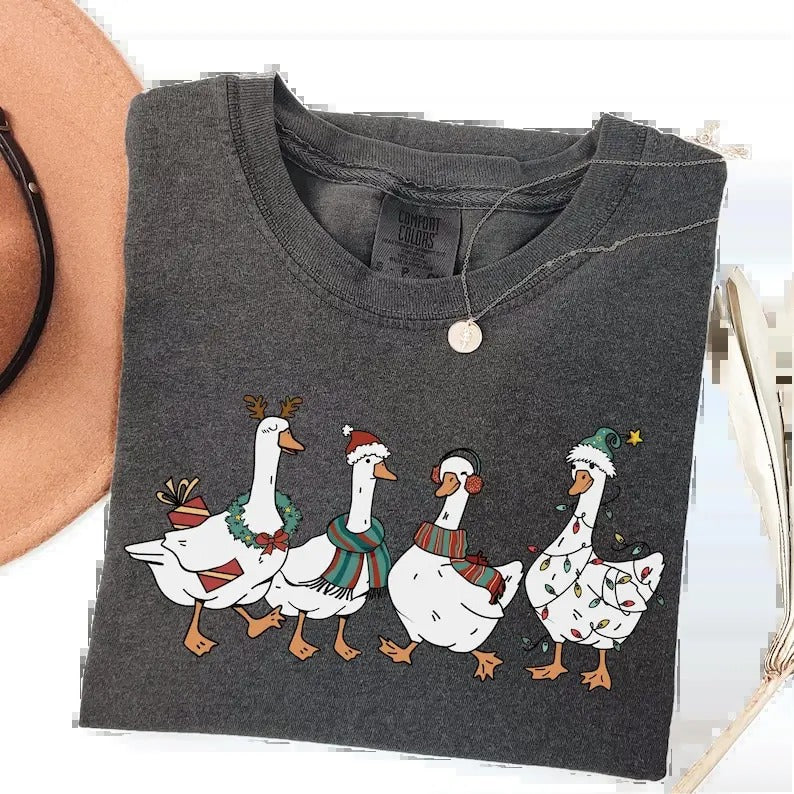 Christmas Silly Goose Shirt, Silly Goose University, Christmas Goose Shirt, throne of glass book merch Hoodie, Sweatshirt