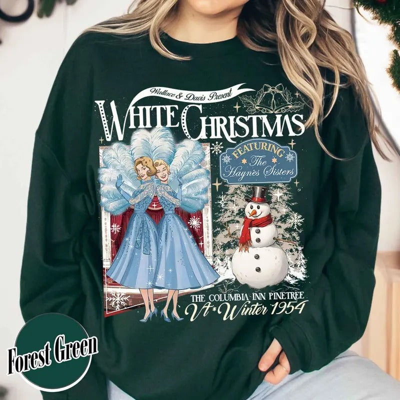 Sister Vintage White Movie White Movie White Movie 1954 Shirt Vintage Cotton T-Shirts, Hoodie, Sweatshirt