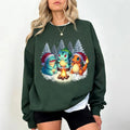 Christmas Sweatshirt, Bulbasaur Christmas Shirt, Charmander, Turtle Hoodie | GrindPrints.com
