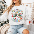 Christmas Sweatshirt, Jaqq And Gu.s G.us Ci.nderel.la Tee - Unisex Fit - Button, Fabric Hoodie | GrindPrints.com