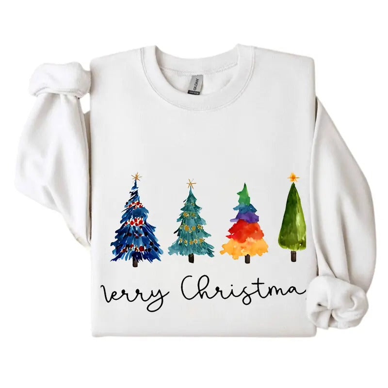 Christmas Tree Sweatshirt, Christmas Sweatshirt, Christmas Shirts for Women, Christmas Hoodie, Christmas Sweater,...
