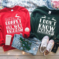 Christmas Vacation Todd And Margo Sweatshirt, Couple Christmas Shirts, National Lampoon Christmas Wife and Husband...