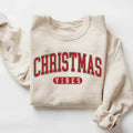 Christmas Vibes Sweatshirt, Womens Christmas Sweatshirt, Holiday Sweater, Cute Christmas Sweatshirt, Christmas Gift,...