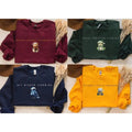 Christmas Wizarding School House Sweatshirt, HP House Sweatshirt, Universal Vacation Sweatshirt, Wizard House Alumni...