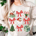 Candy Xmas Coquette Santa Claus Shirt Merry Xmas Reindeer Classic Holidays Merry Green Tree Xmas T-Shirts, Hoodie, Sweatshirt