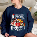 Christmas is my Poudlard Sweatshirt, HP fans, HP Gift, Harry Fans Sweatshirt T-Shirts, Hoodie | GrindPrints.com