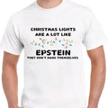 Christmas lights don't hand themselves- men's t-shirt Cotton Menswear Top Tshirt Hoodie, Sweatshirt | GrindPrints.com