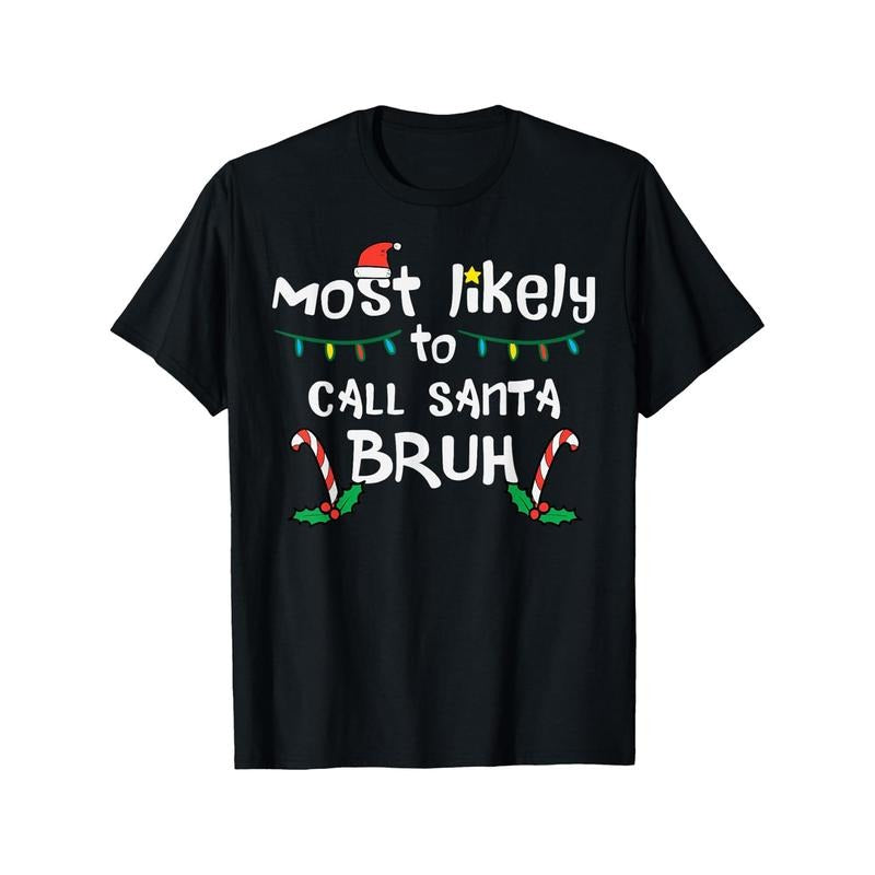 Christmas might be called Santa Bruce Christmas Family Man T-shirt made in usa Hoodie, Sweatshirt | GrindPrints.com