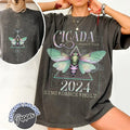Cicada Reunion Summer 2024 Comfort Colors Shirt, Cicada Concert Tshirt, Cicada Invasion, Nature Lover Gift, Insect Cicada...