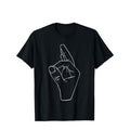 Circle Game You Looked Prank Finger OK Hand Game T-Shirt Selected pure cotton interesting design DIY short sleeve t-shirt...