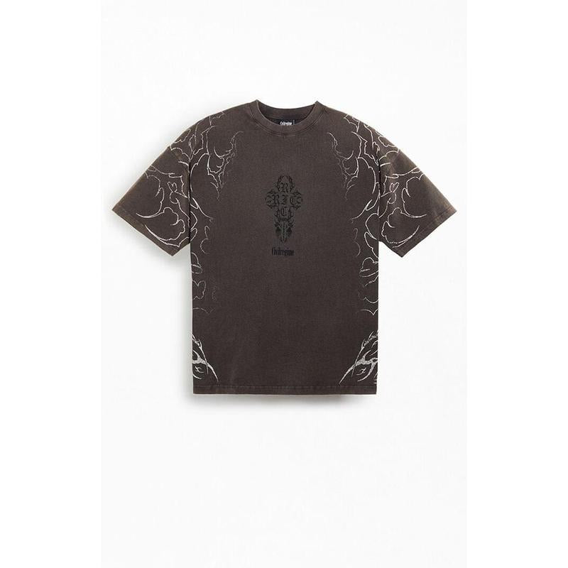 Civil Men's Concrete Sin Acot T-Shirt - Multicolor Hoodie, Sweatshirt | GrindPrints.com