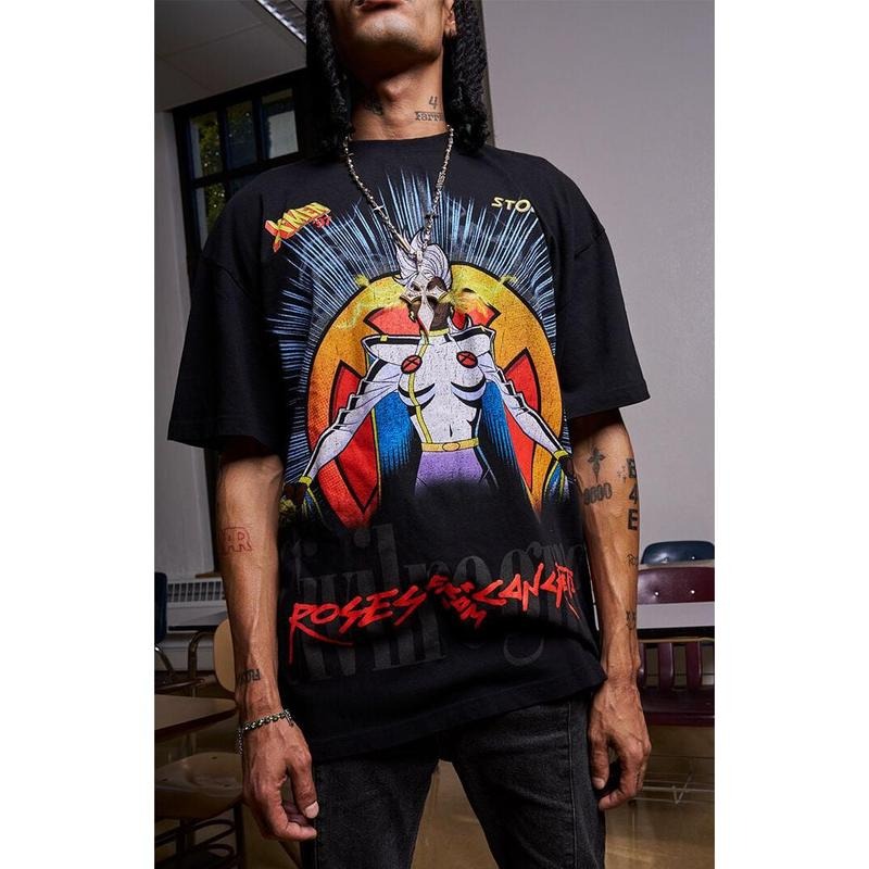 Civil Men's x X-Men '97 Storm T-Shirt - Multicolor Hoodie, Sweatshirt | GrindPrints.com
