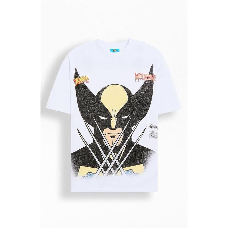Civil Men's x X-Men '97 Wolverine War Face T-Shirt - Multicolor Hoodie, Sweatshirt | GrindPrints.com