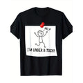 Clapper, Help! I'm Pinned! Sticky Man Joke Funny T-shirt, Men's T-shirt, 180G Made in USA Hoodie, Sweatshirt