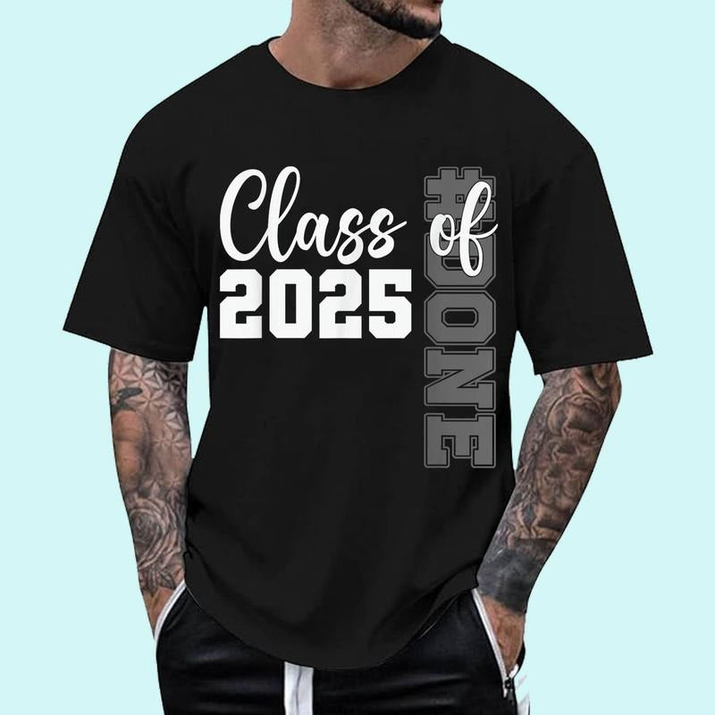 Class 2025 Done Graduation Him Her Cotton 100% Top Trending T-Shirts, Hoodie, Sweatshirt
