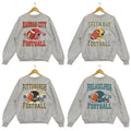 Classic Fit Crewneck Sweatshirt - For Every Football Team In Sport Grey T-Shirts, Hoodie | GrindPrints.com