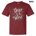 Classic Joy To The World Comfort Colors T-Shirt Hoodie, Sweatshirt | GrindPrints.com
