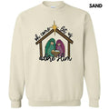 Classic Let Us Adore Him Sweatshirt 'NLB' T-Shirts, Hoodie | GrindPrints.com