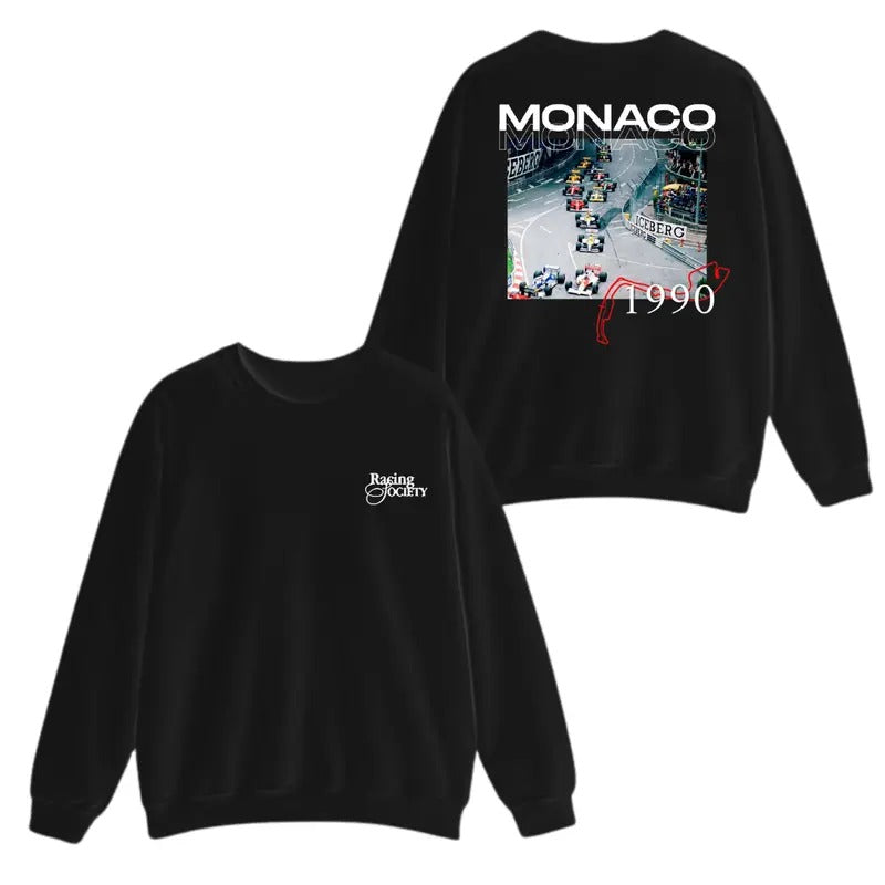 Classic Monaco F1 1990 T-shirt, Hoodie, Sweater, Car Enthusiast Shirt, Car Clothing, Unisex Sweatshirt | GrindPrints.com