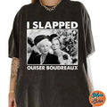 Classic Steel Magnolias I Slapped Ouiser Boudreaux Gift Essential Movie Shirt, Cotton Unisex T-shirt, Crew Neck, Size S-...