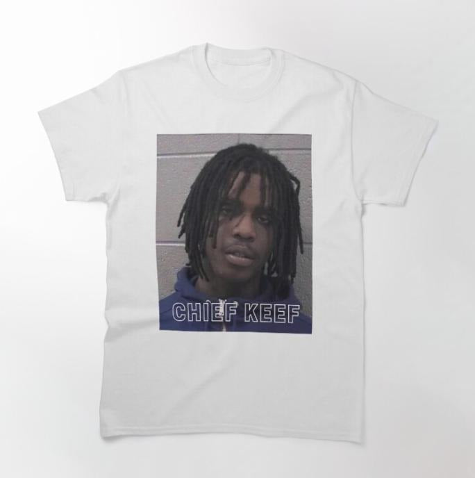 Classic T-Shirt for Sale mit Polizeifoto von Chief Keef Hoodie, Sweatshirt | GrindPrints.com