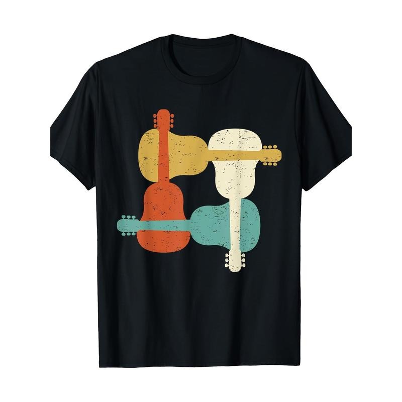 Classical guitarist Guitar Classic Vintage T-shirt Made in USA Hoodie, Sweatshirt | GrindPrints.com