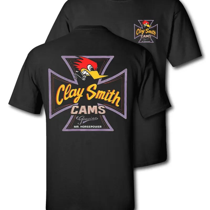 Clay Smith Cams Styles Tee - Premium Cotton Graphic T-Shirt for Everyday Wear & Business Casual Attire Hoodie, Sweatshirt