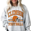 Clemson Sweatshirt, Retro Style Vintage Unisex Crewneck Unisex Sweatshirt T-Shirts, Hoodie | GrindPrints.com