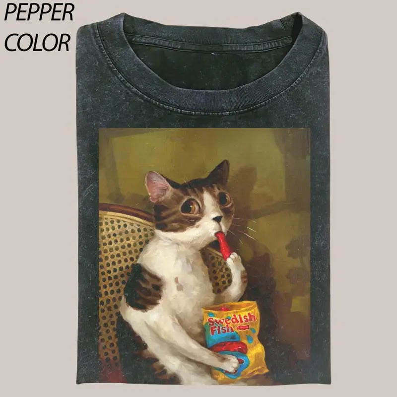Cleo Found Swedish Fish Gallery Holt Vintage Funny Meme Shirts Menswear Top Streetwear T-Shirts, Hoodie, Sweatshirt