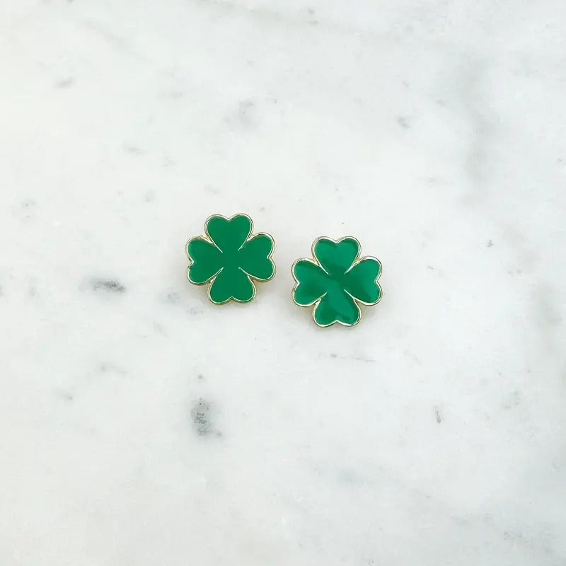 Clover Cutie Stud Earrings *Final Sale* T-Shirts, Hoodie, Sweatshirt | GrindPrints.com