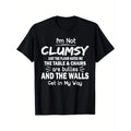 Clumsy Chic Graphic Tee - Men's Short Sleeve T-Shirt