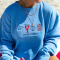 Coastal Classic 'East Coast' Embroidered Cozy Crew T-Shirts, Hoodie, Sweatshirt | GrindPrints.com