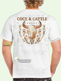 Cock & Cattle Company- Men's funny T-shirt Hoodie, Sweatshirt | GrindPrints.com