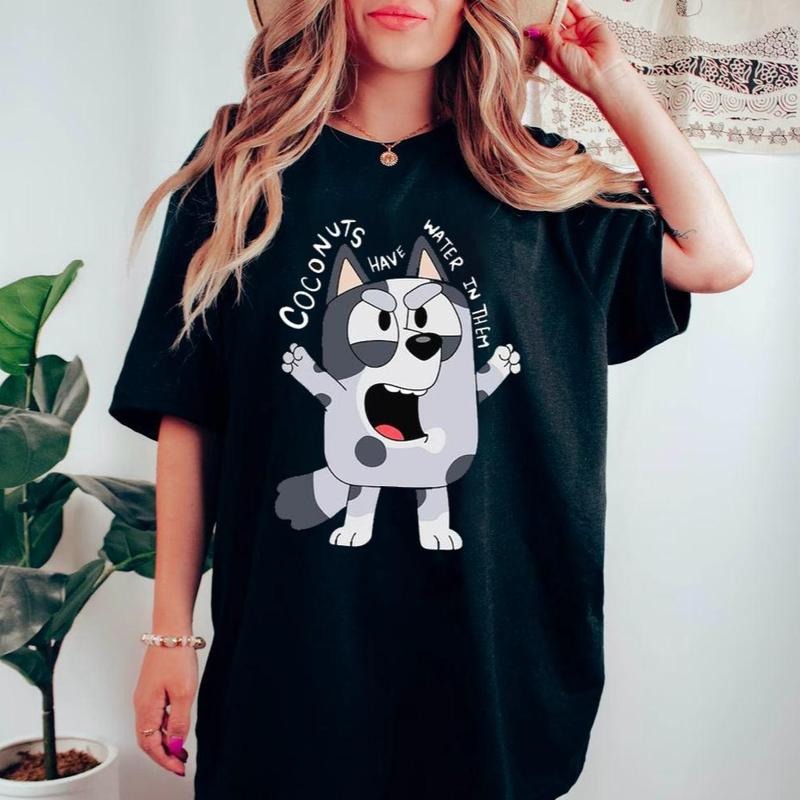 Coconuts Have Water In Them T-shirt, Funny Muffin Shirt, Muffin T-Shirt, Bluey Shirt, Sarcastic Shirt, Bluey Sweatshirt,...
