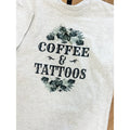 Coffee & Tattoos Graphic Tee Hoodie, Sweatshirt | GrindPrints.com