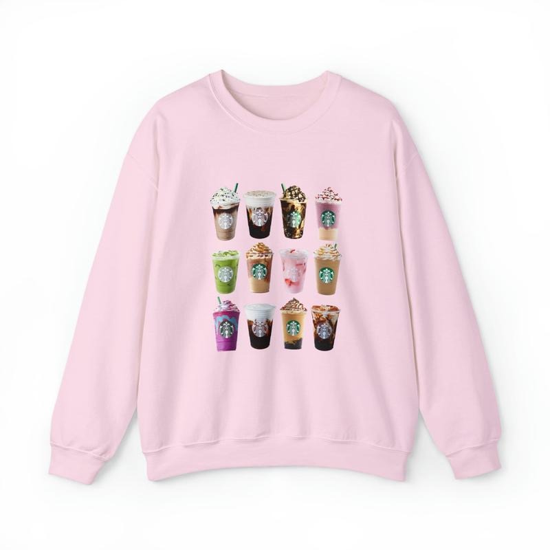 Coffee Crewneck, Pickle-Inspired T-Shirt Sweatshirt Hoodie | GrindPrints.com