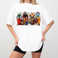 Coffee Cups Shirt, Horror Movie, skeleton Coffee Cup Shirt Hoodie, Sweatshirt | GrindPrints.com